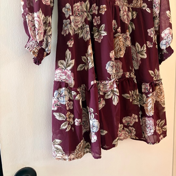 Maurices Long Sleeve Dress Size Large - Picture 4 of 5